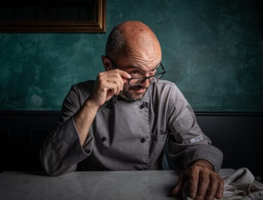 Cena degustazione al buio con uno chef stellato e sommelier